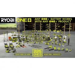 RYOBI ONE+ 18V Lithium-Ion 2.0 Ah Compact Battery and Charger Starter Kit -Outdoor Power Equipment Sales Store ryobi outdoor power batteries chargers psk005 fa 1000 1
