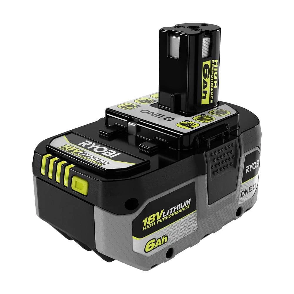 RYOBI ONE+ 18V Lithium-Ion HIGH PERFORMANCE Starter Kit with 2.0 Ah Battery, 4.0 Ah Battery, 6.0 Ah Battery, Charger, and Bag 10 RYOBI ONE+ 18V Lithium-Ion HIGH PERFORMANCE Starter Kit with 2.0 Ah Battery, 4.0 Ah Battery, 6.0 Ah Battery, Charger, and Bag - Image 8