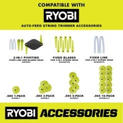 RYOBI ONE+ 18V Cordless Battery String Trimmer/Edger and Jet Fan Blower Combo Kit with 4.0 Ah Battery and Charger 27 RYOBI ONE+ 18V Cordless Battery String Trimmer/Edger and Jet Fan Blower Combo Kit with 4.0 Ah Battery and Charger -Outdoor Power Equipment Sales Store ryobi outdoor power combo kits p2035 44 1000