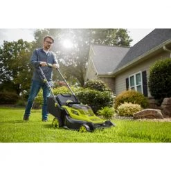 RYOBI ONE+ HP 18V Brushless 16 in. Cordless Battery Walk Behind Push Lawn Mower with (2) 4.0 Ah Batteries and (1) Charger 19 RYOBI ONE+ HP 18V Brushless 16 in. Cordless Battery Walk Behind Push Lawn Mower with (2) 4.0 Ah Batteries and (1) Charger -Outdoor Power Equipment Sales Store ryobi push lawn mowers p1190vnm 40 1000