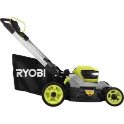 RYOBI 40V HP Brushless 21 in. Battery Walk Behind Push Lawn Mower with 7.5 Ah Battery and Rapid Charger -Outdoor Power Equipment Sales Store ryobi push lawn mowers ry401200 76 1000