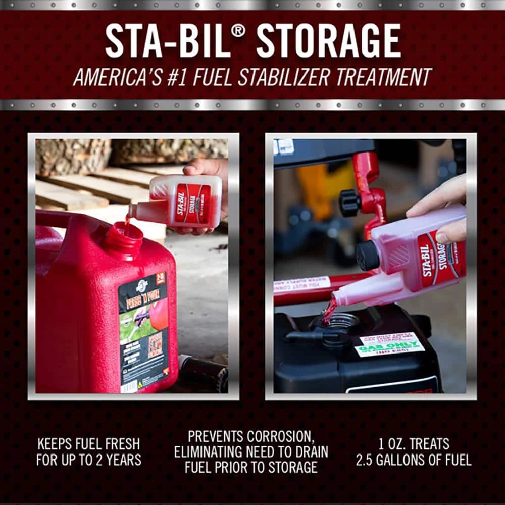 Sta-Bil Storage Fuel Stabilizer 32 oz. Treats 80 Gallons of Fuel 8 Sta-Bil Storage Fuel Stabilizer 32 oz. Treats 80 Gallons of Fuel - Image 7