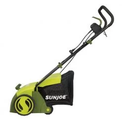 Sun Joe 13 in. 12 Amp Electric Scarifier + Lawn Dethatcher with Collection Bag -Outdoor Power Equipment Sales Store sun joe cultivators aj801e c3 1000