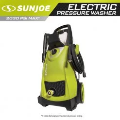 Sun Joe 2030 MAX PSI 1.76 GPM 14.5 Amp Electric Pressure Washer