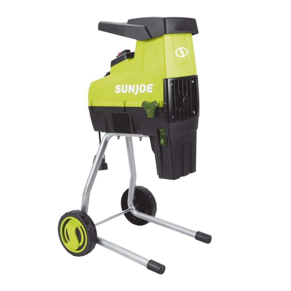 Sun Joe 15 Amp 1.6 in. Cutting Diameter Electric Silent Wood Chipper/Shredder 6 Sun Joe 15 Amp 1.6 in. Cutting Diameter Electric Silent Wood Chipper/Shredder - Image 4