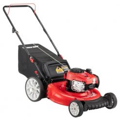 Troy-Bilt 21in. 140cc Briggs & Stratton Gas Push Lawn Mower with Rear bag and Mulching Kit Included