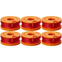 Worx 120 in. Replacement Trimmer Spool Line Cap for Select Trimmers and Edger's (6-Pack)